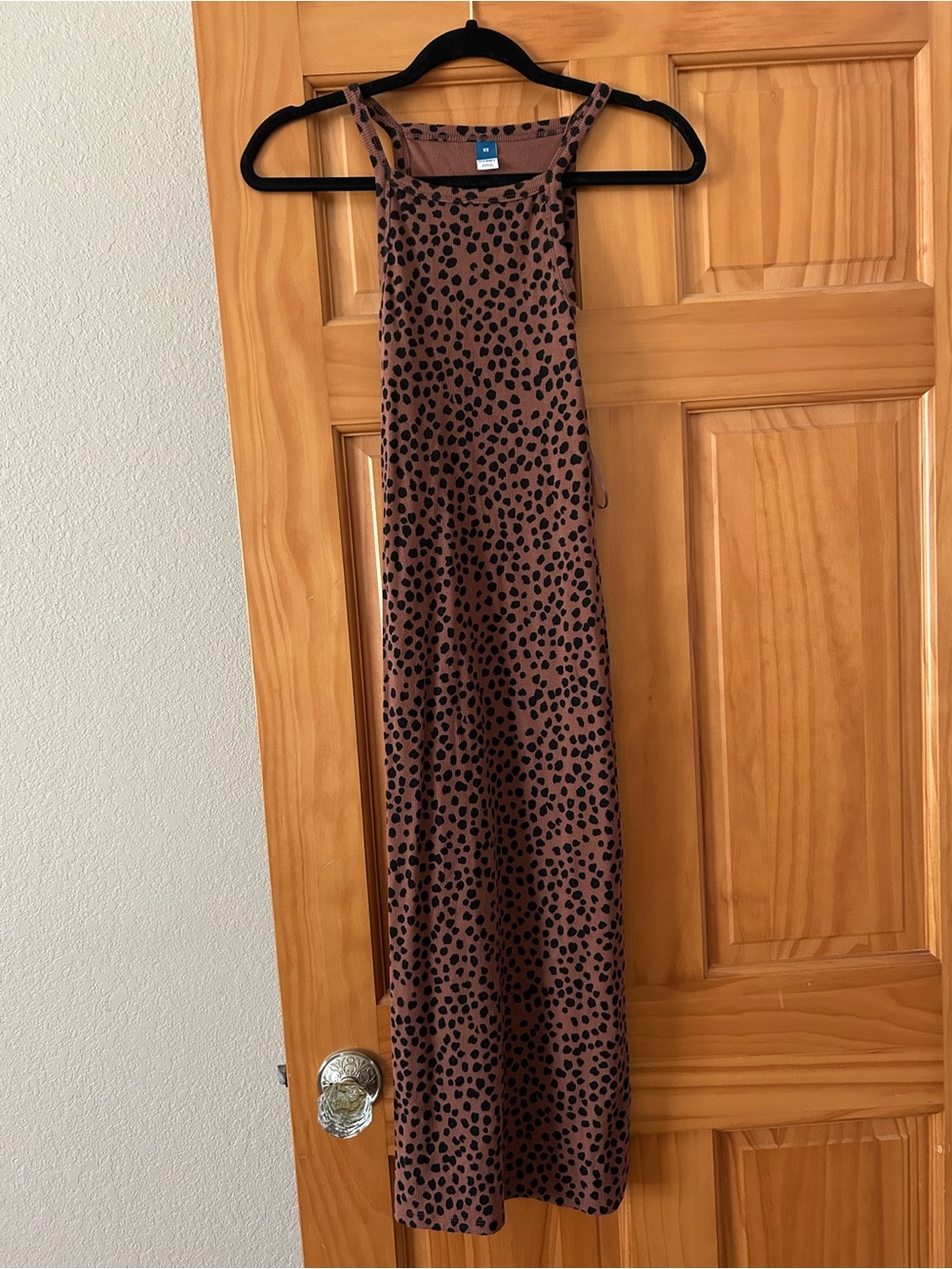 Old Navy Brown Leopard-Print Dress